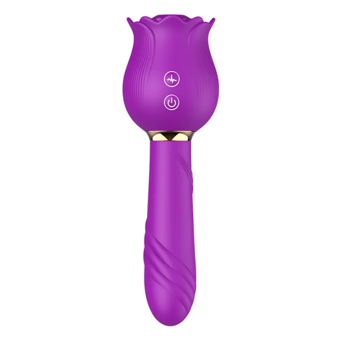 G-Spot Rose Tongue  Vibrator