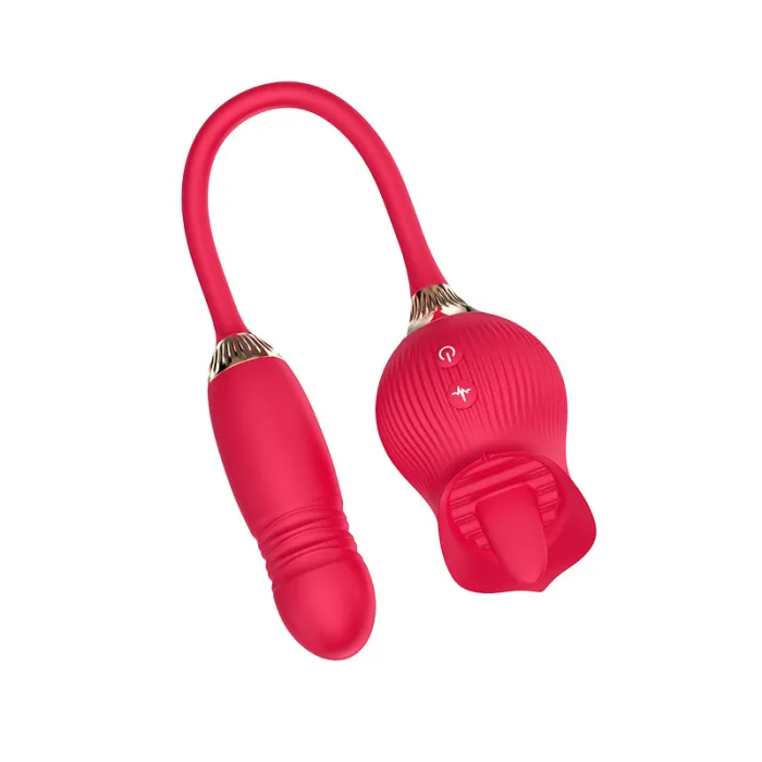 12 Frequency Tongue Rose Jumping Egg