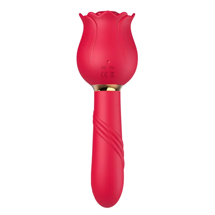G-Spot Rose Tongue  Vibrator