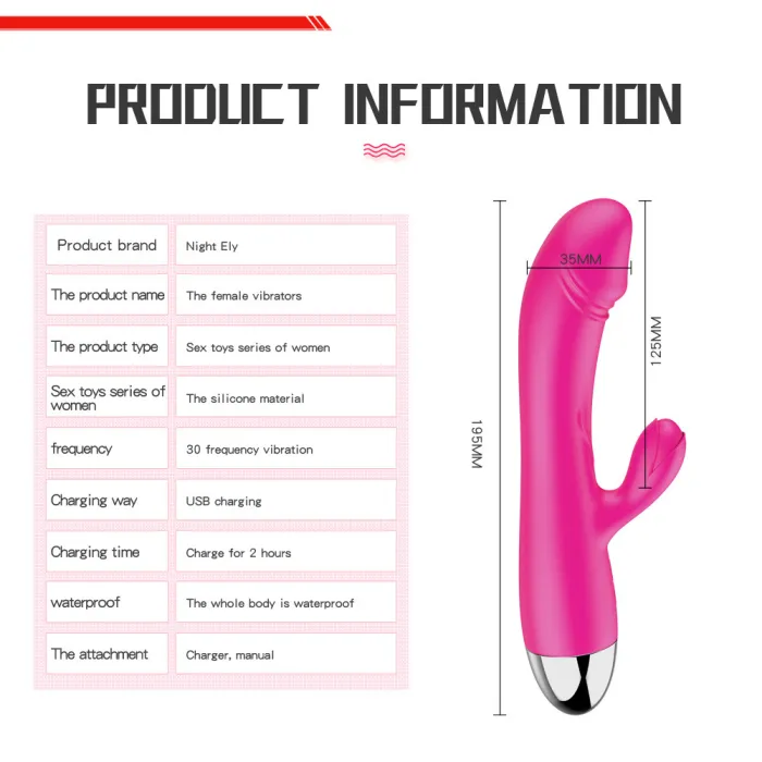 12 Frequency Heating G-spot Vibrator