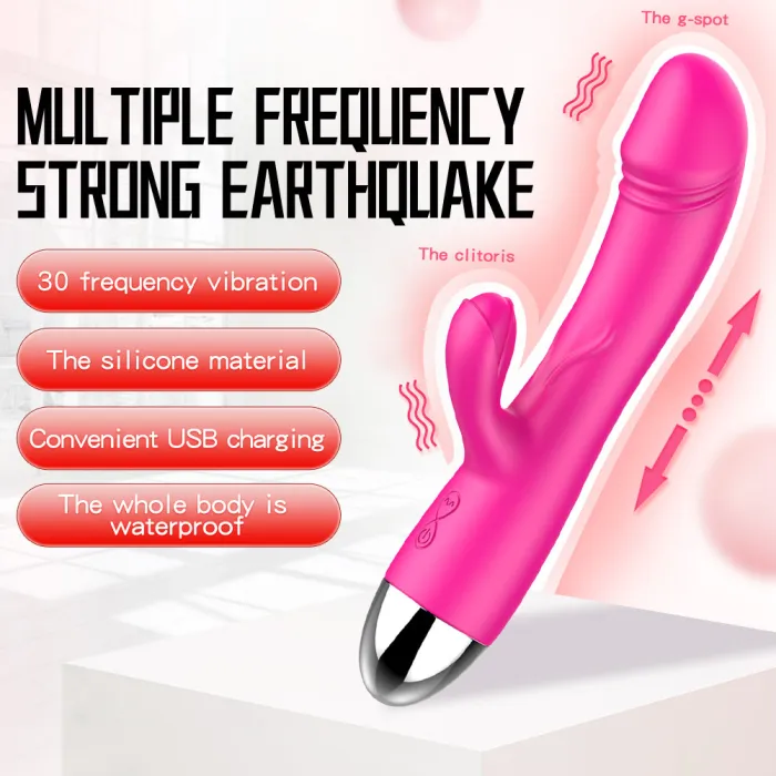 12 Frequency Heating G-spot Vibrator
