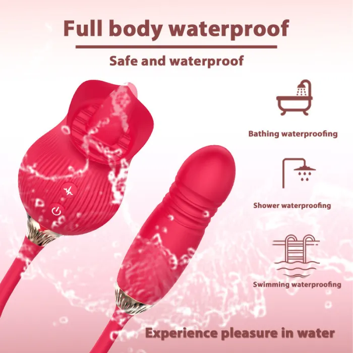 12 Frequency Tongue Rose Jumping Egg