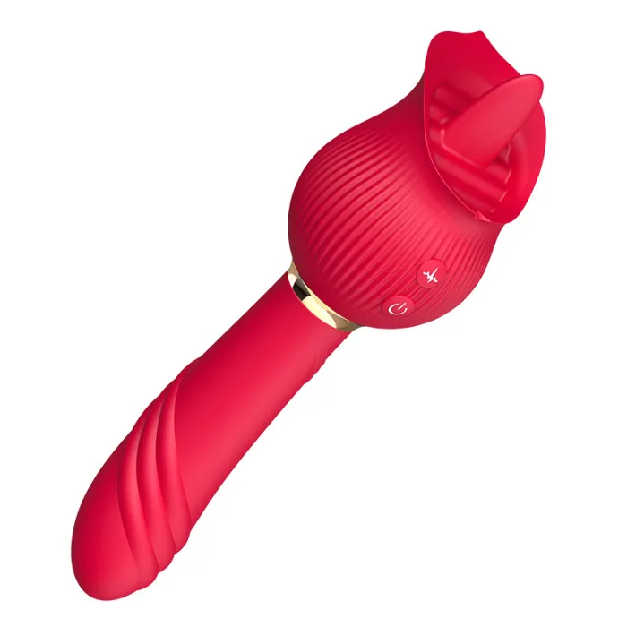 12 Frequency Tongue Rose Vibrator