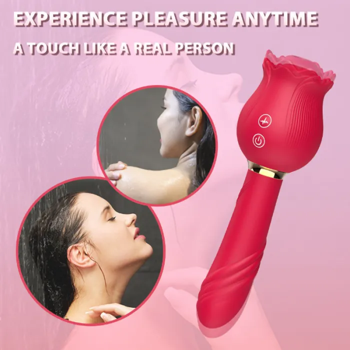 G-Spot Rose Tongue  Vibrator