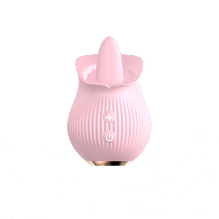 12 Frequency Tongue Flower Suck Vibrator