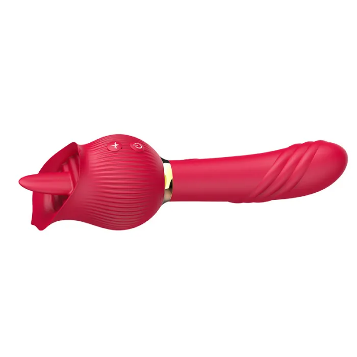 12 Frequency Tongue Rose Vibrator