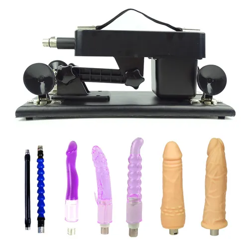 Make Love Black Sex Machine With 5 Dildo