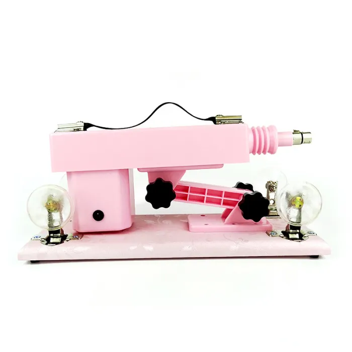 Power Pink Sex Machine with 3 Attachments