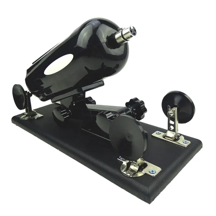 Powerful Sex Machine Black with 4 Dildo