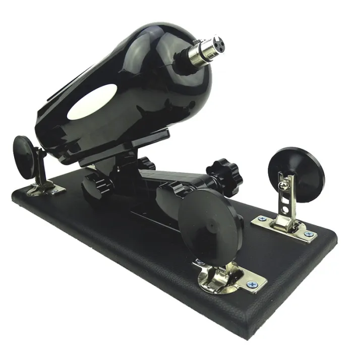 Automatic Black Sex Machine with S Dildo
