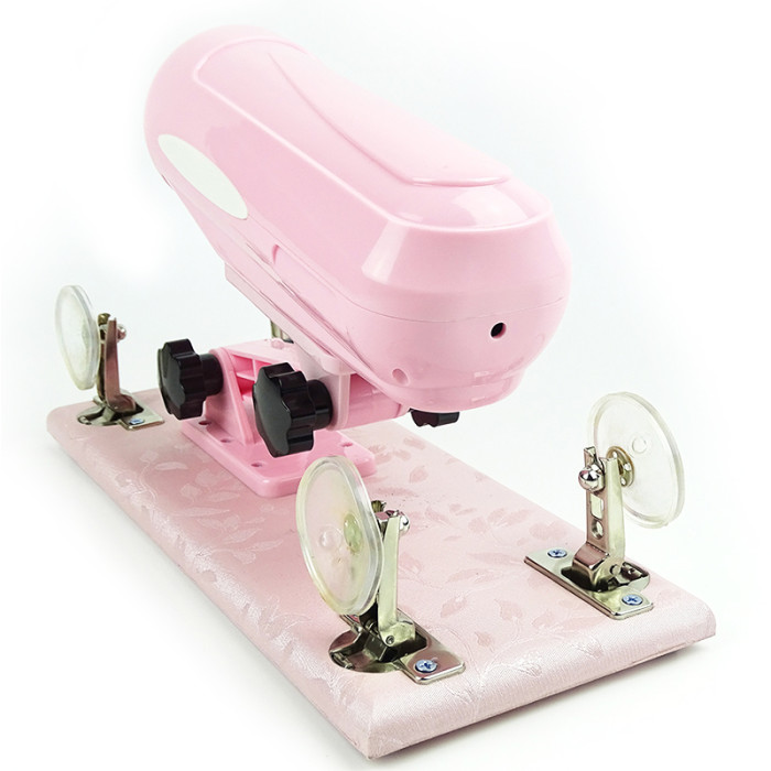 Automatic Pink Sex Machine with S Dildo