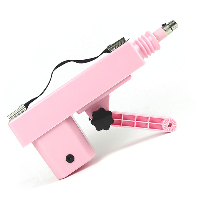 Electric Pink Sex Machines with 5 Attachment