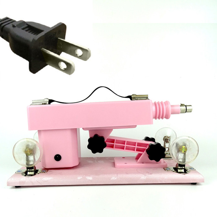 Pink Sex Machine with Anal Attachment for Men and Women