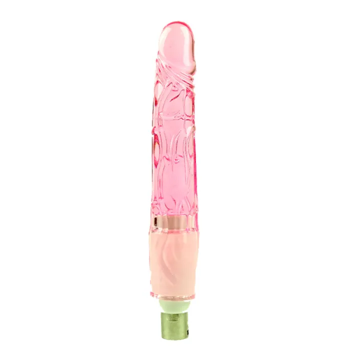 Adjustable Sex Machine Pink with Attachments