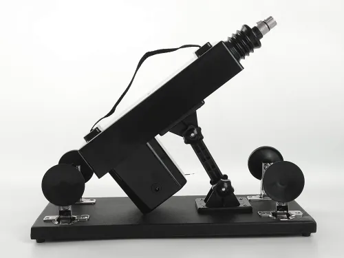 Black Sex Machine with 5 Dildos for Women