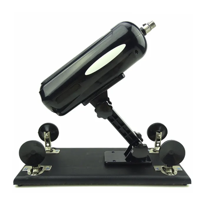 Automatic Black Sex Machine with Attachment