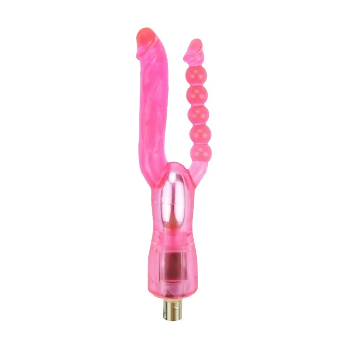 Electric Pink Sex Machines with 6 Dildo