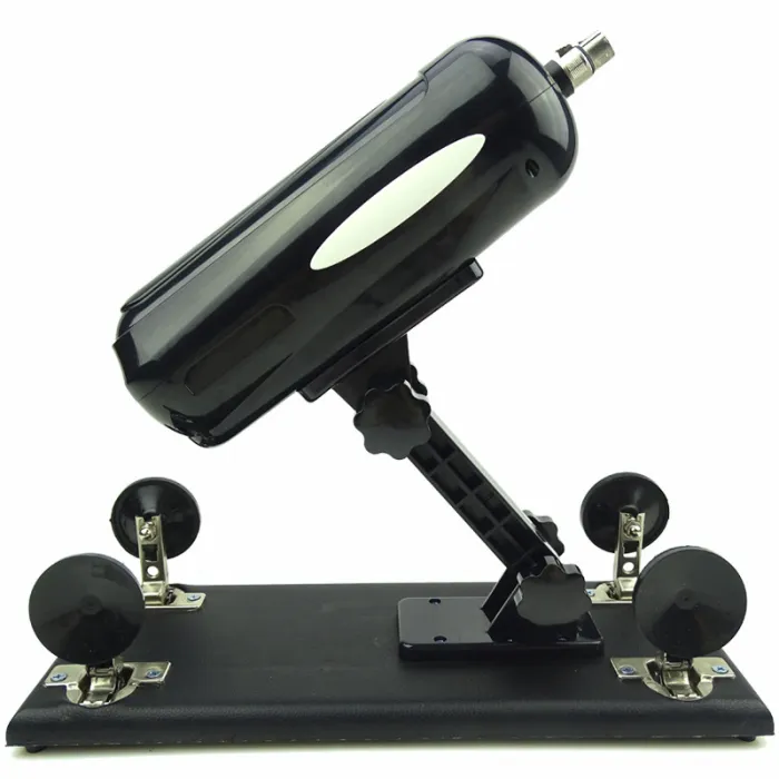 Automatic Black Sex Machine with S Dildo