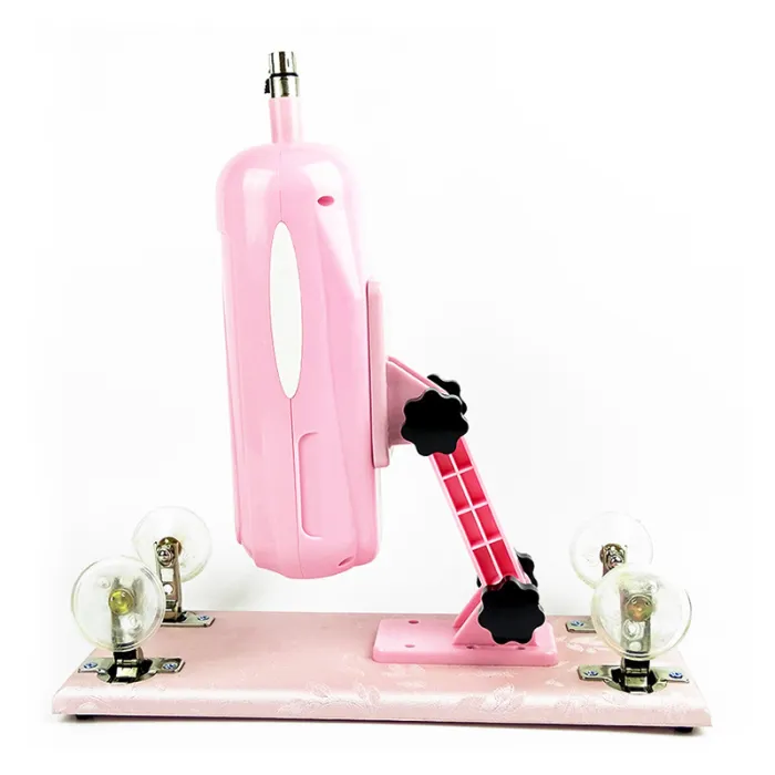 Automatic Pink Sex Machine with S Dildo