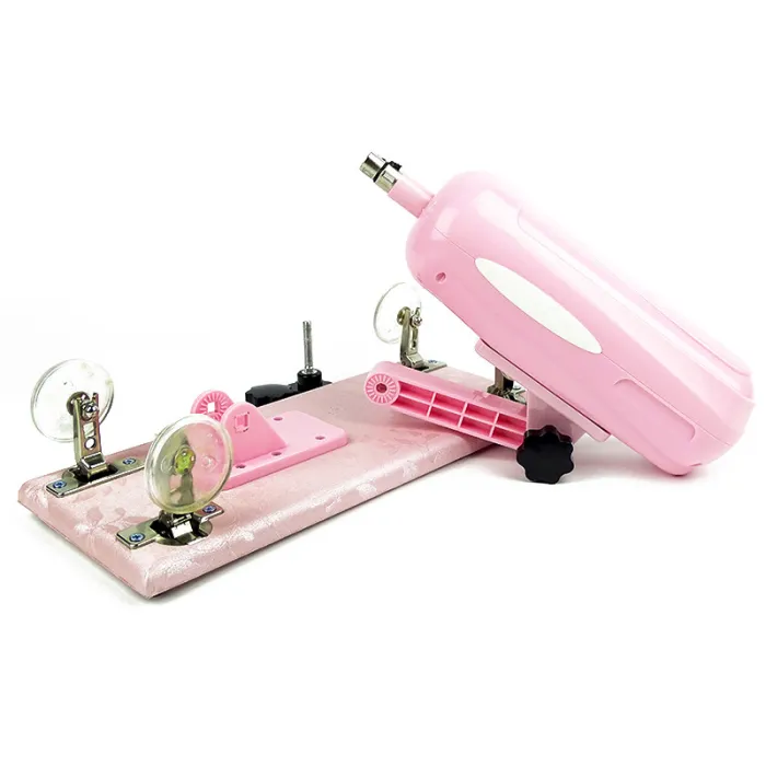 Automatic Pink Sex Machine with S Dildo