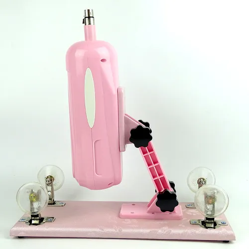 Make Love Pink Sex Machine with 5 Dildo
