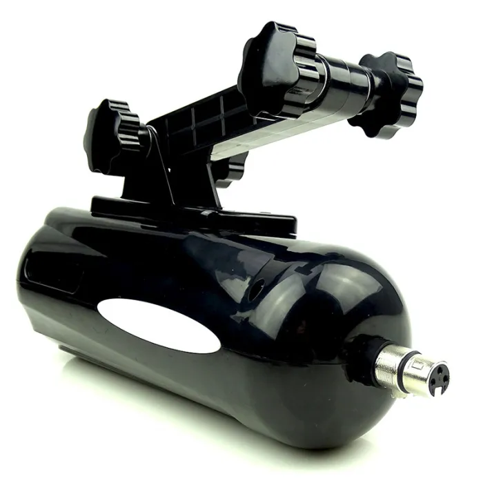 Automatic Black Sex Machine with S Dildo
