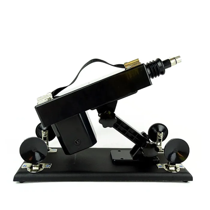 Automatic Black Sex Machines with 6 Attachment