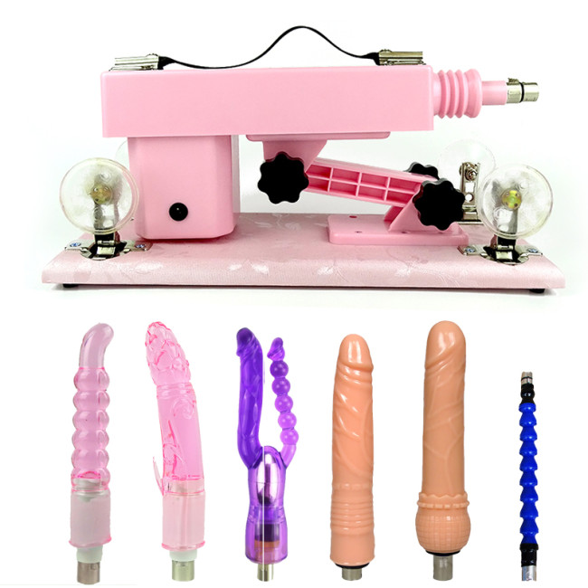 Pink Automatic Sex Machines 6 Attachment