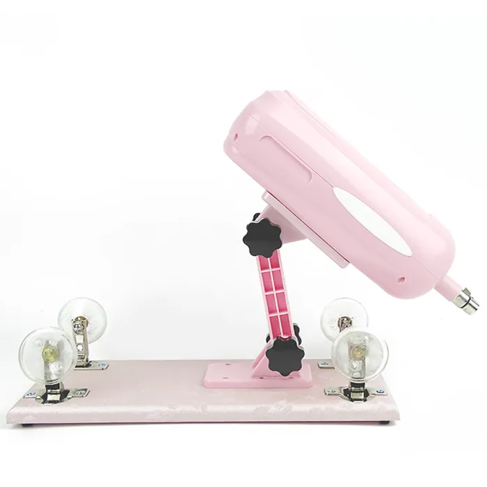 Automatic Pink Sex Machine with Attachment