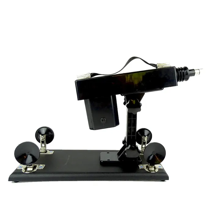 Automatic Black Sex Machines with 6 Attachment