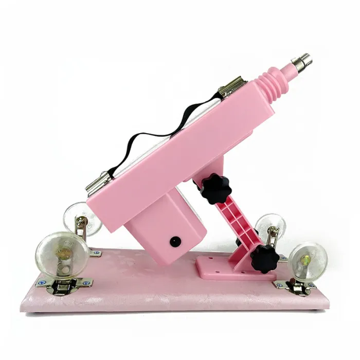 Powerful Sex Machine Pink with Attachments