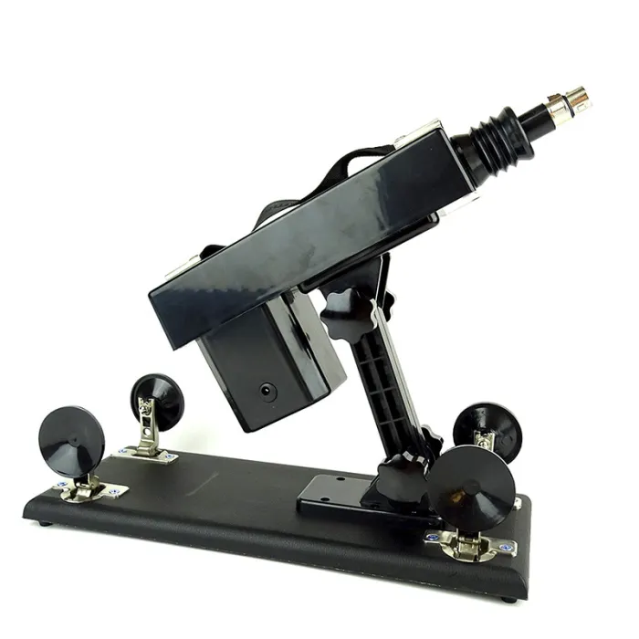 Power Black Sex Machine with 3 Attachments