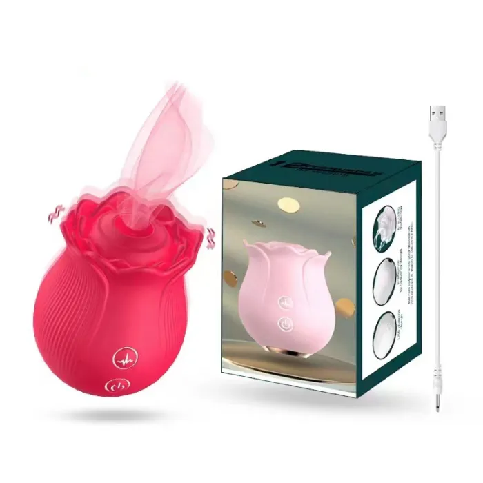 12 Frequency Flower Suck Vibrator