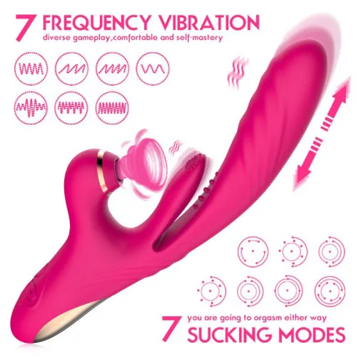 7 Frequency Modes Rabbit Vibrator