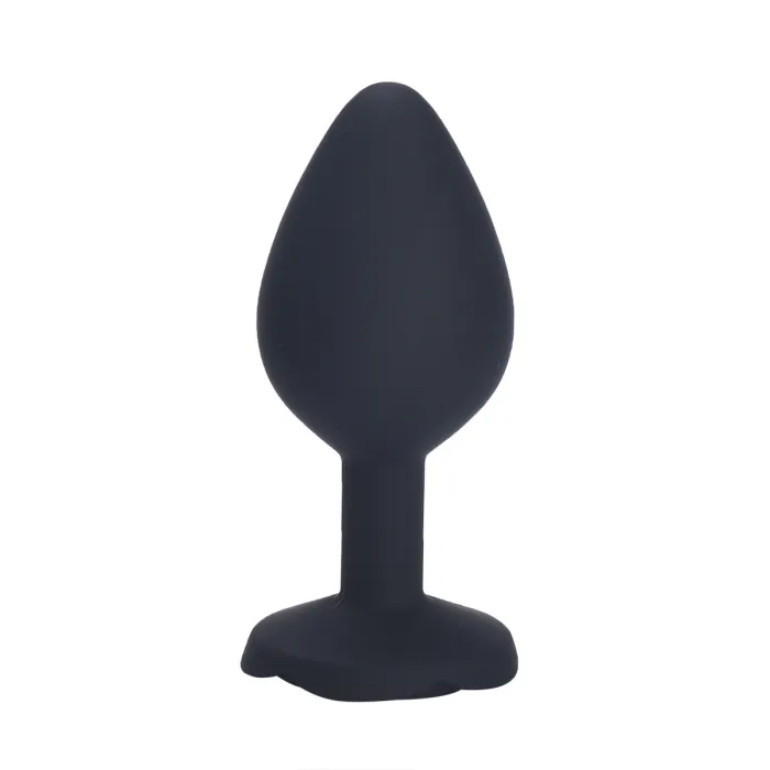 Rose Silicone Anal Plugs (M)