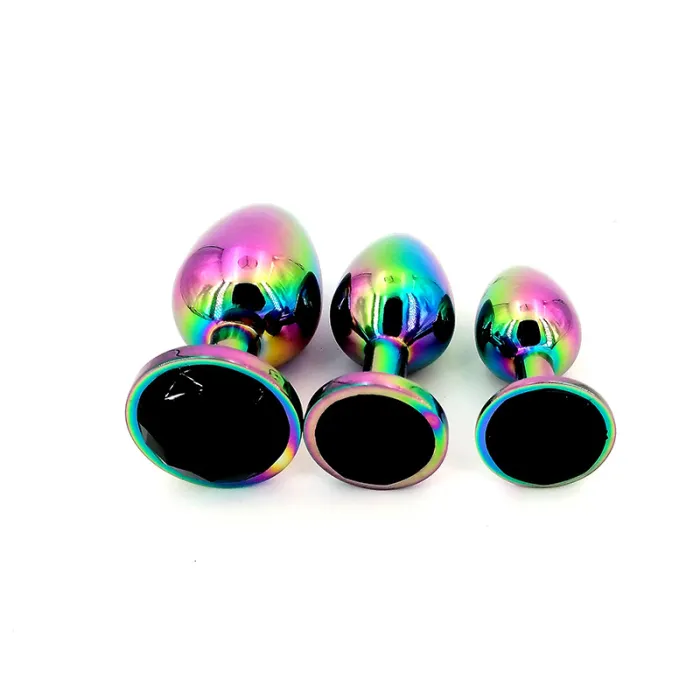 3pcs Colorful  Anal Plug Set