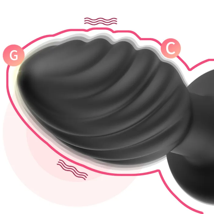 App Control / Wireless Screw Vibrating Anal Plug