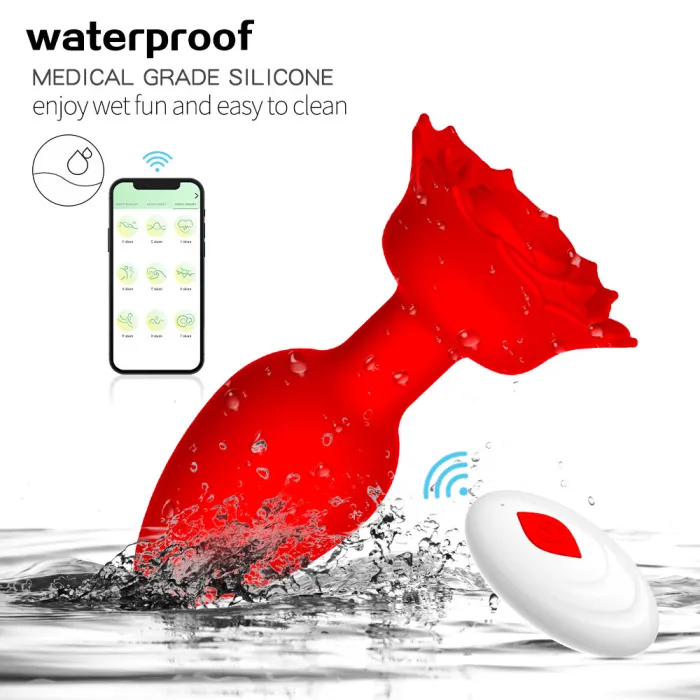 APP Control Rose Anal Plug