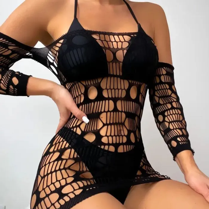 Hollow-out Onesies