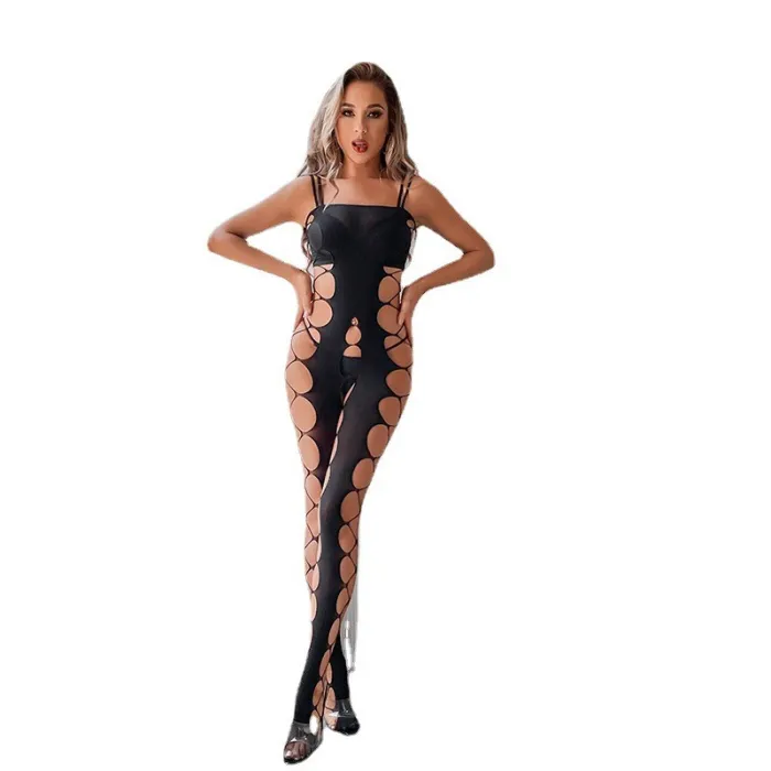Ripped Mesh Suspenders