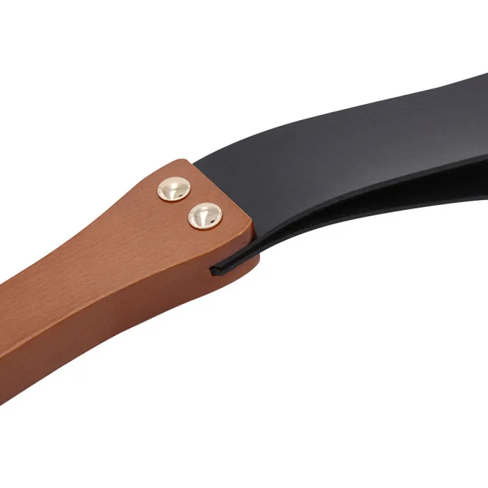 Leather & Wood Handle Spanking Paddle Spanker