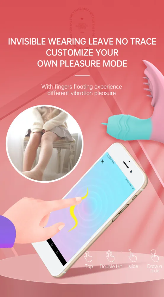 App Controlled Rechargeable Stimulation Massagers
