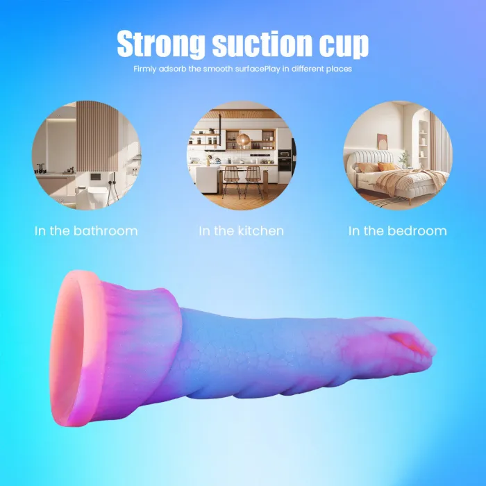 7.68'' Alien Dildo with Suction Cup