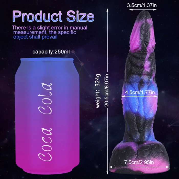 8.07'' Alien Dildo with Suction Cup