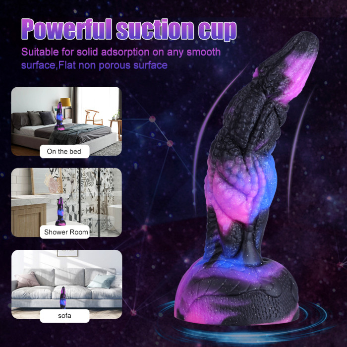 8.07'' Alien Dildo with Suction Cup