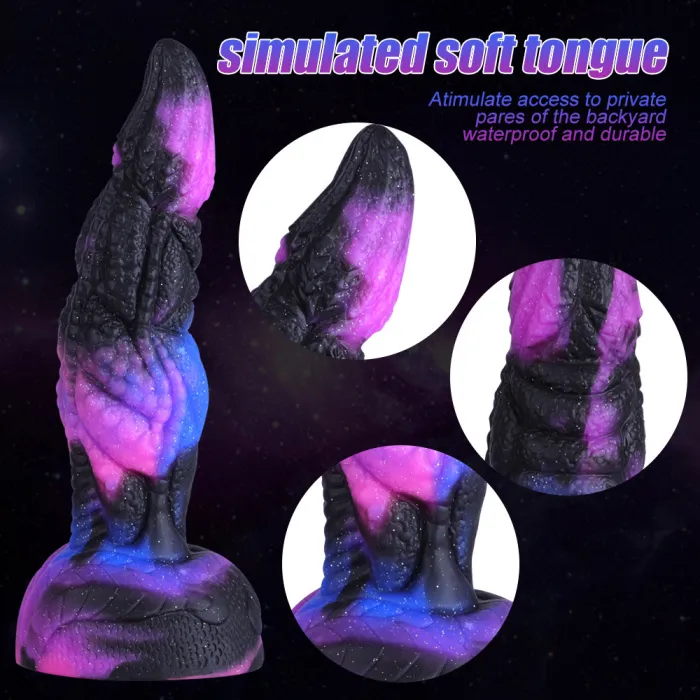 8.07'' Alien Dildo with Suction Cup