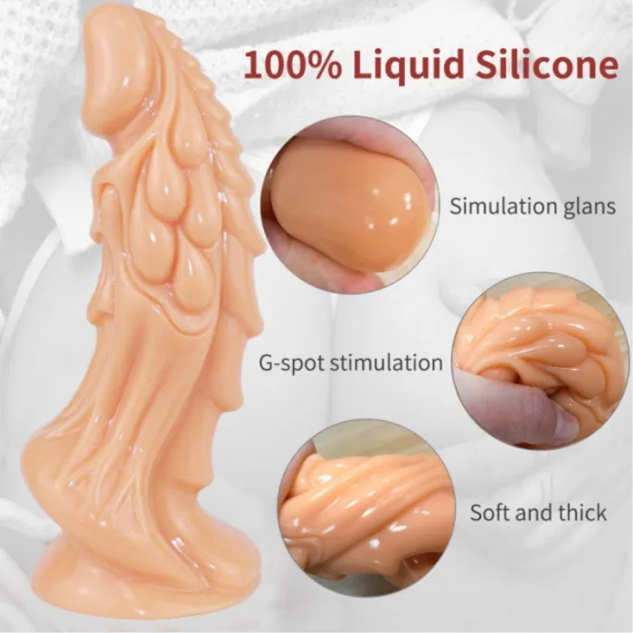 7.87''  Alien Dildo with Suction Cup
