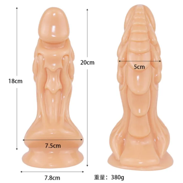 7.87''  Alien Dildo with Suction Cup