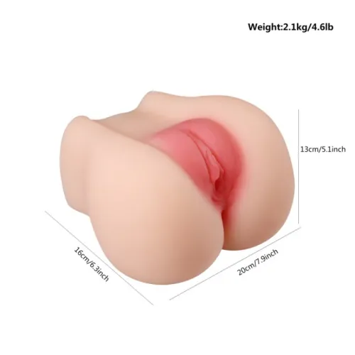 Male Soft Masturbator 3D Realistic Vagina Strong Suction