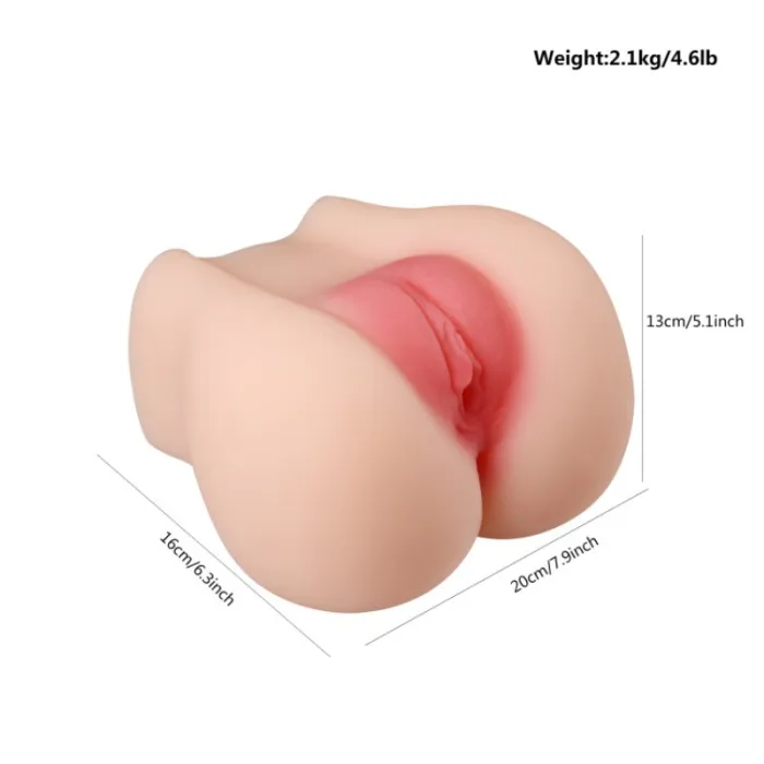 Male Soft Masturbator 3D Realistic Vagina Strong Suction